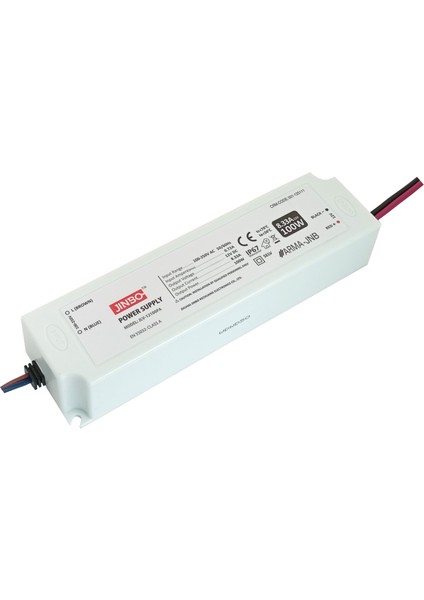 100W 12V 8.33A IP67 Dış Mekan LED Trafo – 3 Yıl Garantili (JLV-12100PA)