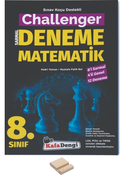 Lgs 8.sınıf Challenger Matematik Branş Denemesi ve Telefon Standı