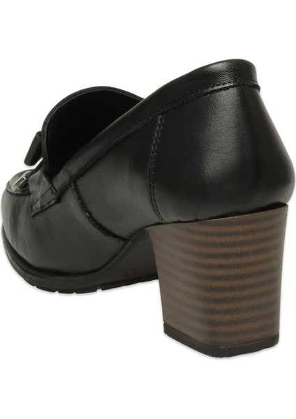 D25KA-3335 Günlük Topuklu Siyah Kadın Ayakkabı fırsatları