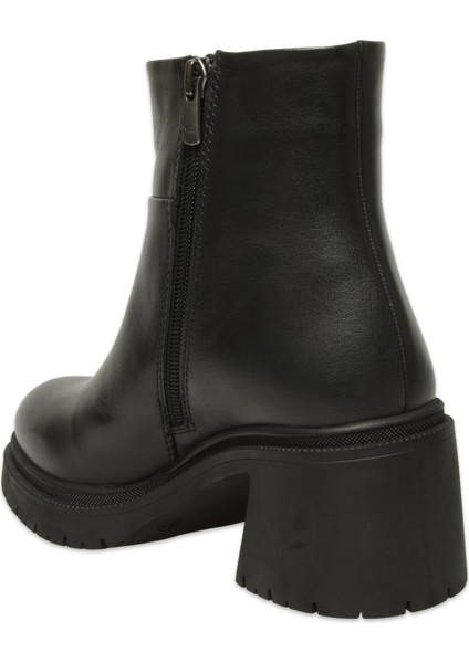 D25KB-8470 Günlük Topuklu Siyah Kadın Bot fırsatları