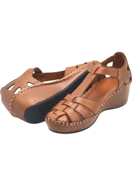 Kadın Comfort Sandalet Taba 18791382 indirimleri