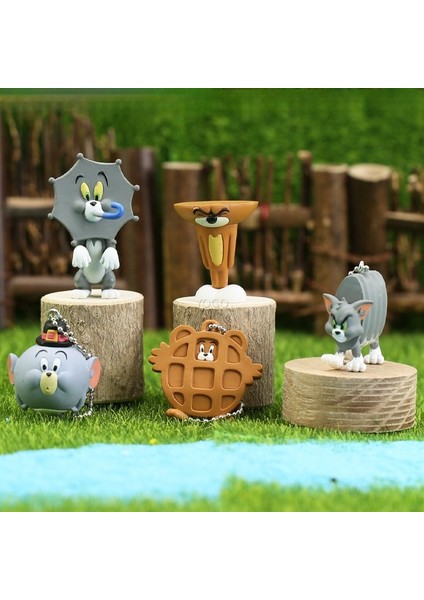Tom ve Jerry, Anahtarlık Figürlerinden Oluşan Beş Parçalı Bir Set Oluşturur (Yurt Dışından) fiyatları