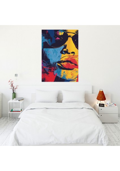 Canlı Andy Warhol Tarzı Kanvas Tablo - Andy Warhol Tarzı Duvar Dekorasyonu fiyatları