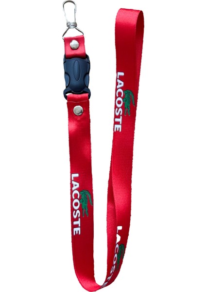 Timsah Desenli, Kırmızı Renk, Yüksek Kalite Oto Ayna Askısı ve Ayna Ipi