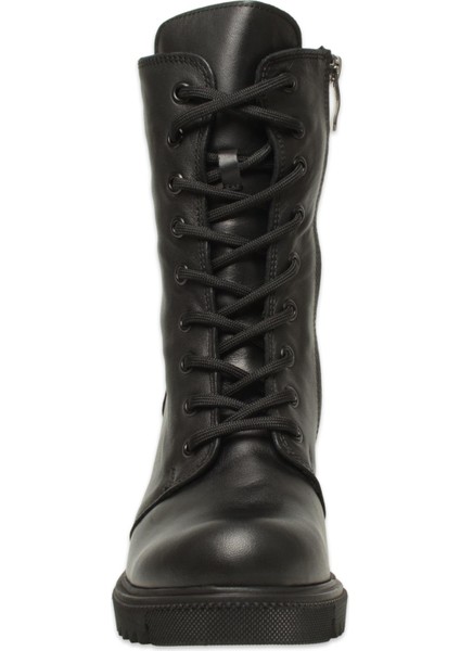 D25KB-1705 Günlük Topuklu Siyah Kadın Bot modelleri