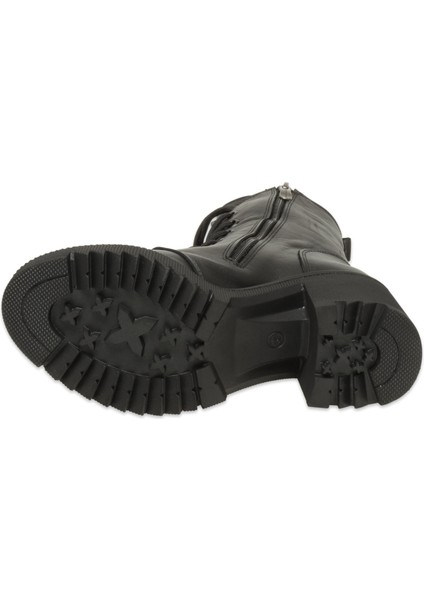 D25KB-1705 Günlük Topuklu Siyah Kadın Bot indirimleri