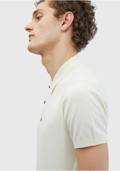 Ekru Polo Yaka %100 Pamuk Triko fırsatları