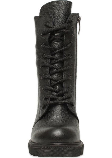 D25KB-1705 Günlük Topuklu Siyah Kadın Bot modelleri