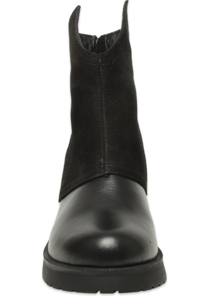 D25KB-1710 Günlük Dolgu Topuklu Siyah Kadın Bot modelleri