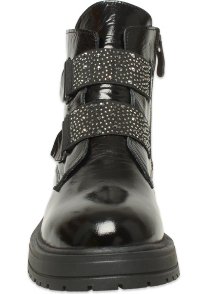 D25KB-8175 Günlük Siyah Kadın Bot modelleri