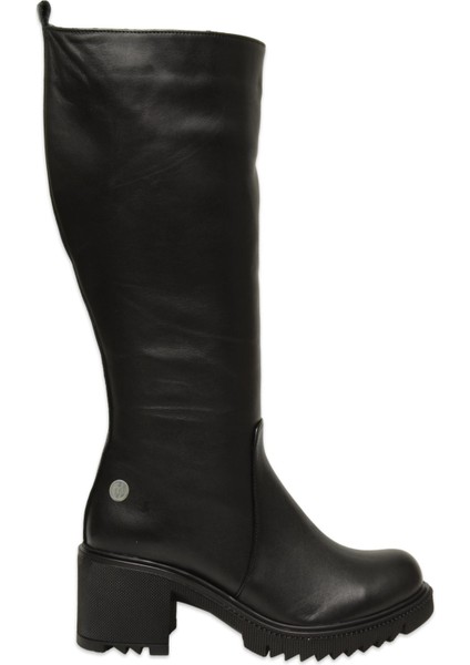 D25KC-2330 Kalin Topuklu Günlük Siyah Kadın Çizme fiyatları