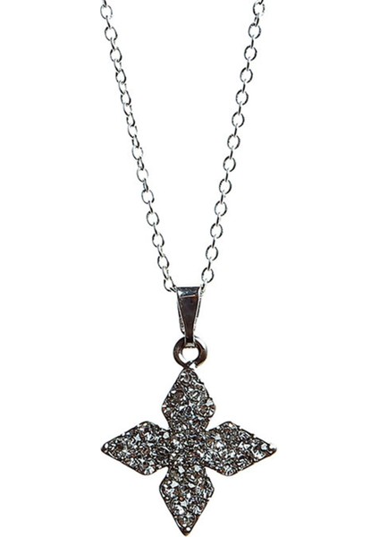 Zirkon Taşlı Yıldız Kolye