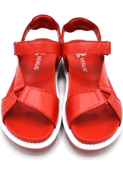 Kadın Comfort Deri Sandalet Kırmızı 202064Y indirimleri
