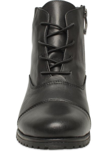 D25KB-1645 Günlük Topuklu Siyah Kadın Bot modelleri