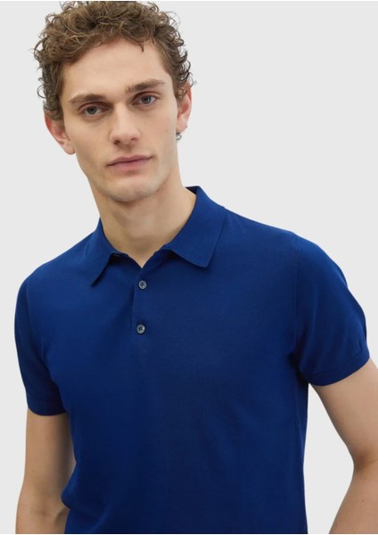 Saks Polo Yaka %100 Pamuk Triko modelleri