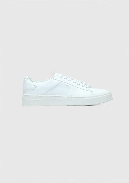 Beyaz Deri Spor Ayakkabı