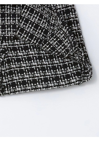 Lcw Kids Siyah Beli Lastikli Tüvit Kız Çocuk Şort Etek fırsatları