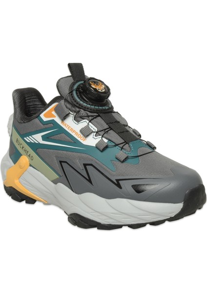 BUCK3055 Napolyon Waterproof Outdoor Gri Erkek Çocuk Spor Ayakkabı