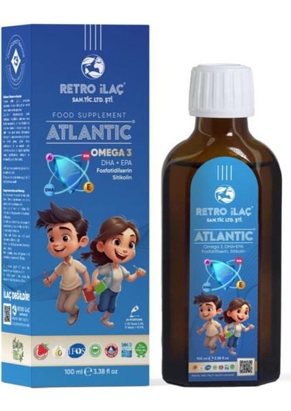 Retro Atlantic Omega3 100 ml