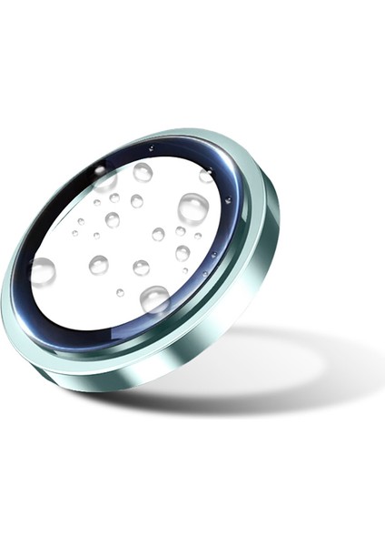 Apple iPhone 17 Mikro 0.3 mm Ar Kaplama 9h Kamera Lens Koruyucu Açık Yeşil