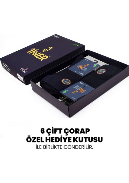 Erkek Çorap 6'lı (Bambu) modelleri