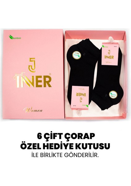 Kadın Çorap 6'lı Patik (Bambu) fiyatları