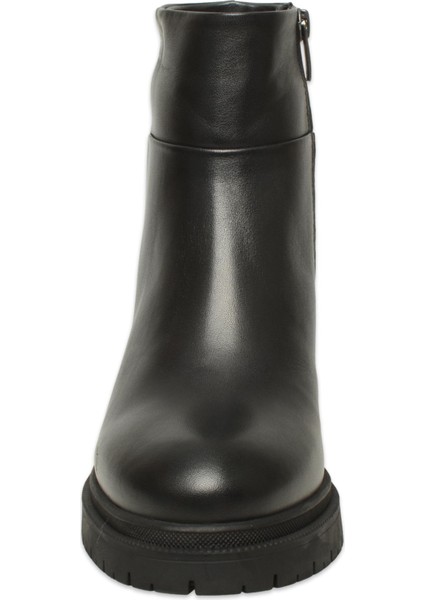 D25KB-8470 Günlük Topuklu Siyah Kadın Bot modelleri