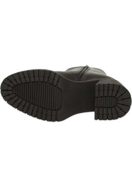 D25KB-8470 Günlük Topuklu Siyah Kadın Bot indirimleri