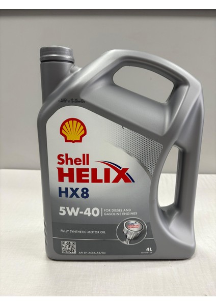 Helix Hx8 Synthetic 5W40 4 Lt 2025