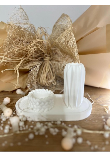 3'lü Dekoratif Döküm Set