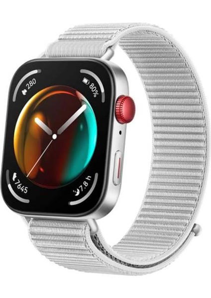 Huawei Watch Fit 4 Pro/fit 4/fit 3 Uyumlu Hasır Örgü Dokuma Naylon Spor Kordon Cırtlı Pratik Kayış fırsatları