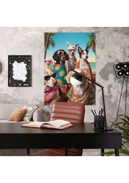 Hayvanlar Insan Kıyafetleriyle Duvar Sanatı - Hayvanlar Insan Kıyafetleriyle Duvar Sanatı Kokteyller modelleri