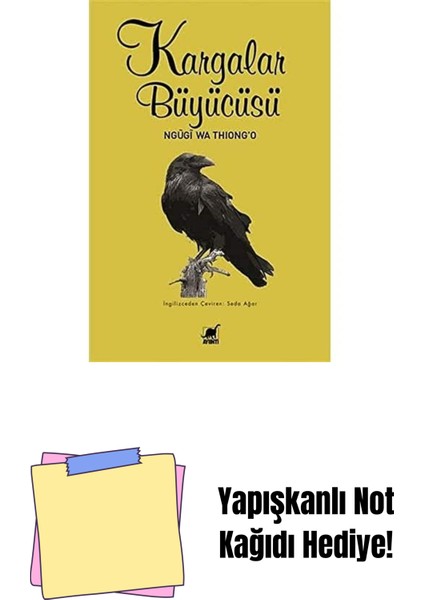 Kargalar Büyücüsü + Yapışkanlı Not Kağıdı