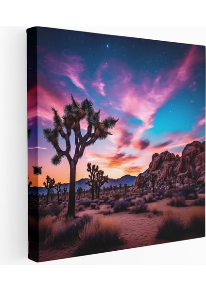 Joshua Tree Kanvas Tablo Twilight Dreams Tasarımı