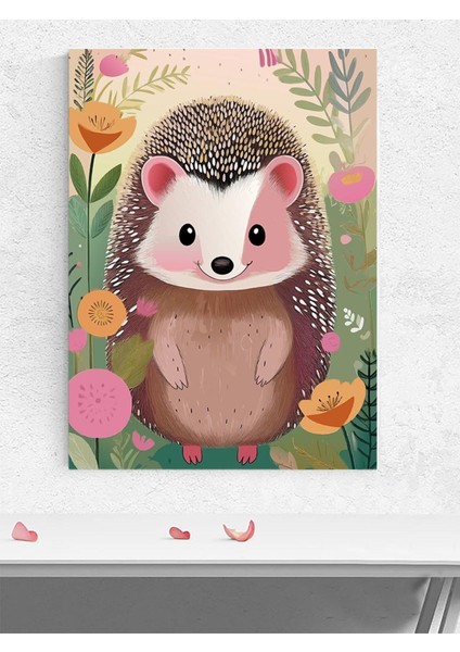 Kirpinin Gülümsesi Bebek Odası Poster, Afiş, Kreş Çocuk Odası Dekorasyon, Yenidoğan Hediye