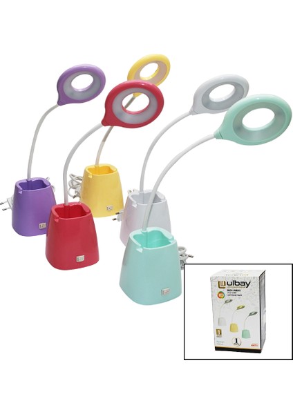 Ledli Kalemlikli Masa Lambası (5047)