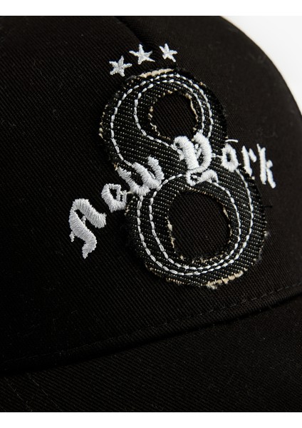 Işleme Detaylı Pamuklu Kep Şapka fırsatları