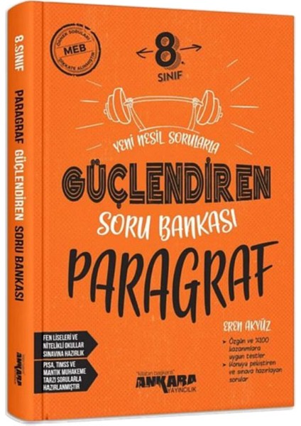8. Sınıf Güçlendiren Türkçe Matematik Fen Bilimleri İnkılap Tarihi Paragraf Soru Bankası Seti 2026 Güncel Basım