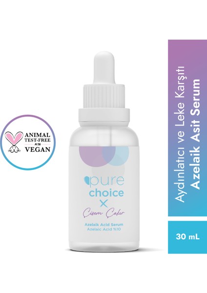 Azelaik Asit Serum Tüm Cilt Tipleri İçin Yapılandırıcı Etki 30 ml Kokusuz
