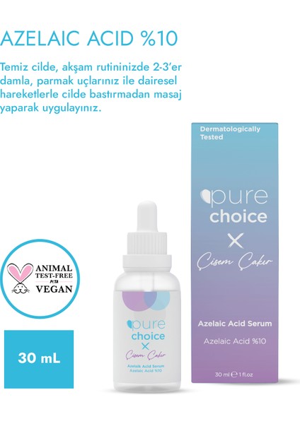 Azelaik Asit Serum Tüm Cilt Tipleri İçin Yapılandırıcı Etki 30 ml Kokusuz fırsatları