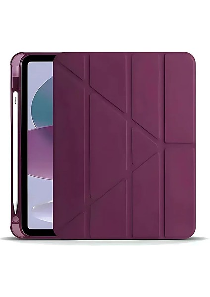 Poco Pad 12.1 Inch Kılıf Kalem Bölmeli Katlanabilir Standlı Uyku Modlu Koruyucu Kapak