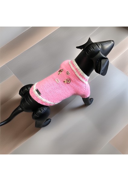 Köpek Için Lolipoplu Pembe Kazak indirimleri