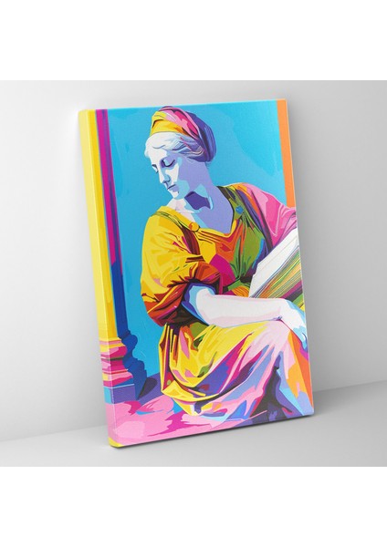 Canlı Rönesans Duvar Sanatı - Klasizm ve Popart Kanvas Tablo Duvar Dekorasyonu
