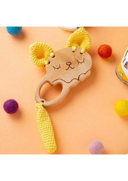 Hobi Baby Yunus Balığı Figürlü Organik Ahşap Diş K indirimleri