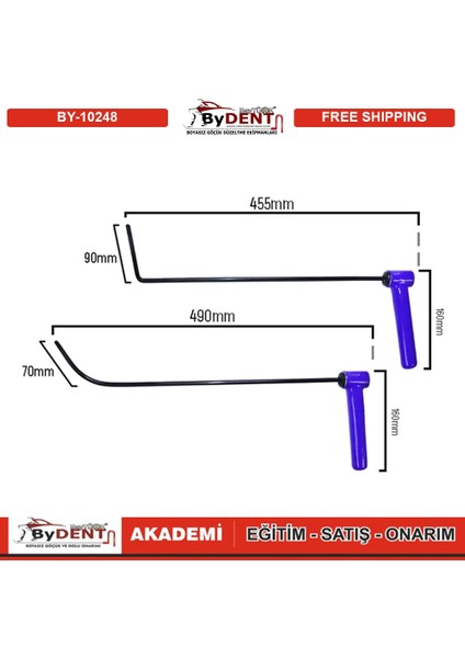 Pdr Boyasız Göçük Düzeltme Özel Çubuk Sustalı 360 Döner Kulp fiyatları