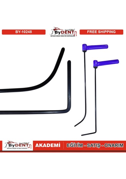 Pdr Boyasız Göçük Düzeltme Özel Çubuk Sustalı 360 Döner Kulp modelleri