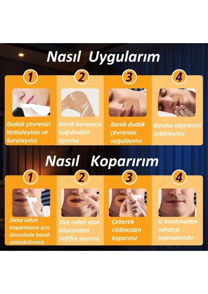 Yetişkin Ağız Kapama Bandı 10'Lu – Cilt Dostu Ve Hipoalerjen Malzeme İle Rahat Uyku, Burundan Nefes Alma Desteği