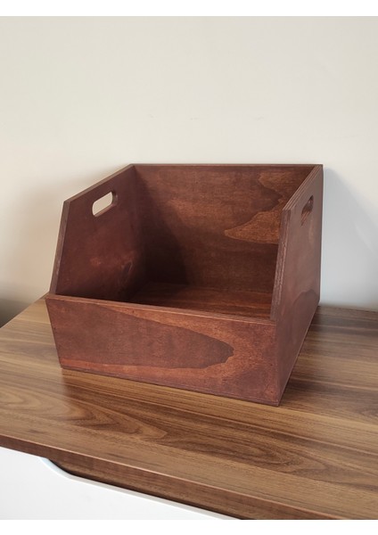 Ahşap LP Plak Sandığı 12" - Organizer Kutu - Wooden LP Record Box 12" modelleri