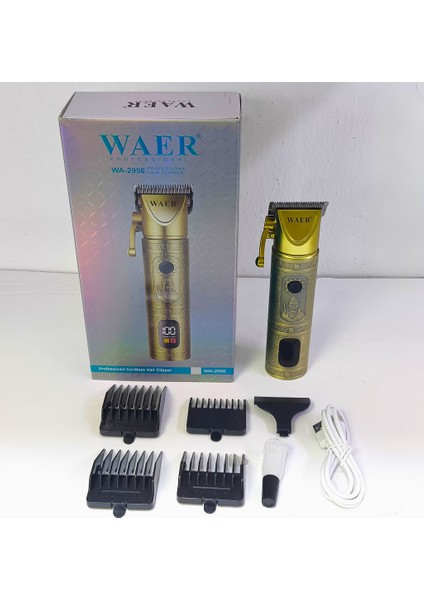 Waer Profesyonel Kablosuz Saç Kesme Makinesi - WA-2956 fiyatları