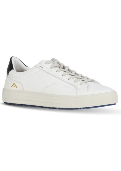 Beyaz Siyah Deri Erkek Spor Ayakkabı 11218-6407AM 11218-6407AM fiyatları